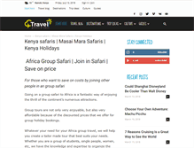 Tablet Screenshot of kenyasafari-offers.com